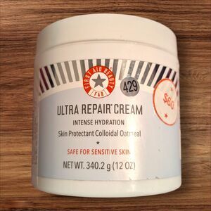 First Aid Beauty Ultra Repair Cream Intense Hydration Moisturizer 12oz 5/2026